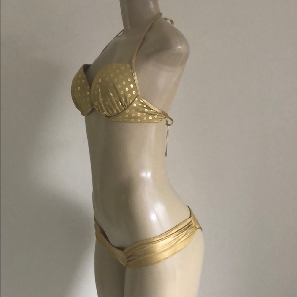 Gold Bikini 👙 - Picture 2 of 3